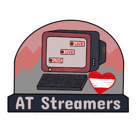 Atstreamerheart Sticker by AustrianStreamers