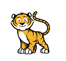 timescaledb mascot tiger roar database GIF