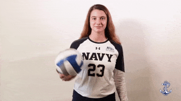 Navy Volleyball GIF by Navy Athletics