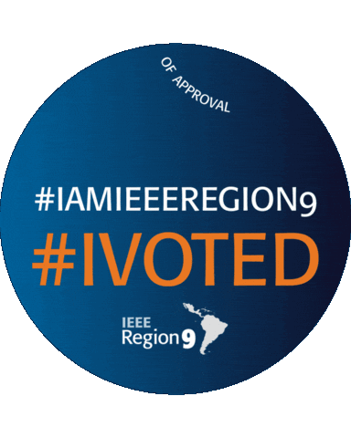 IEEE Region 9 Sticker