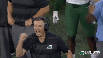 football celebrating GIF by GreenWave