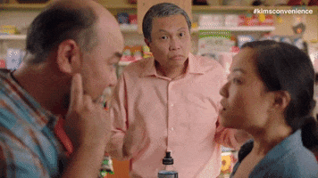 listen are you listening GIF by Kim's Convenience
