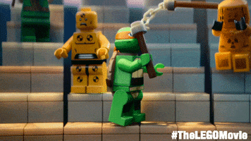 ninja turtles GIF by The LEGO Movie