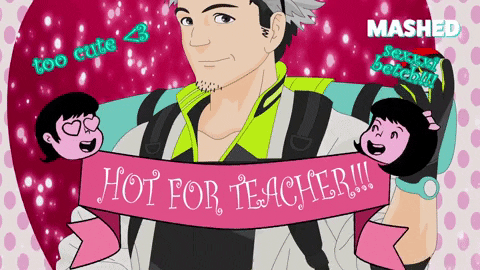 hot teacher gif