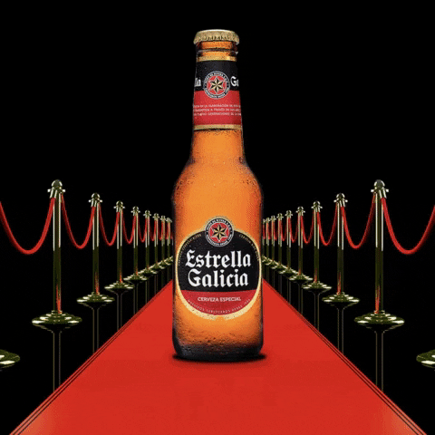 red carpet beer GIF by Estrella Galicia