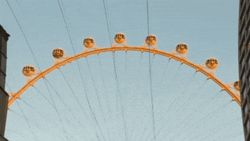 Happy Ferris Wheel GIF by Las Vegas