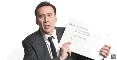 Nicolas Cage Reaction GIF by WIRED