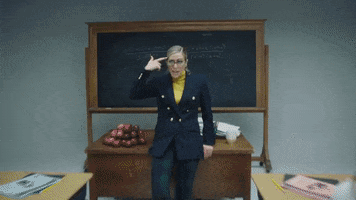 Prof GIF by Centrale des syndicats du Québec