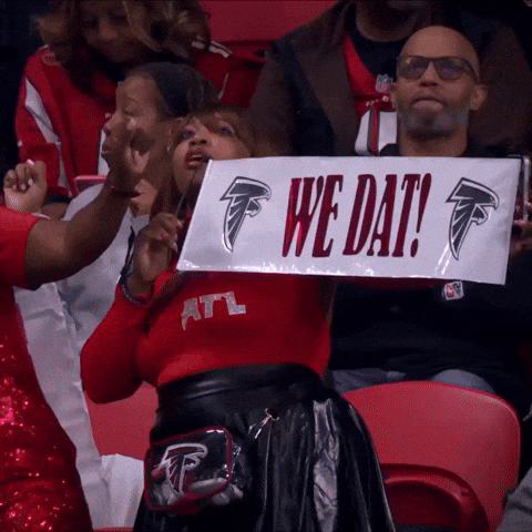 Rise Up Falcons Fans GIF by Atlanta Falcons
