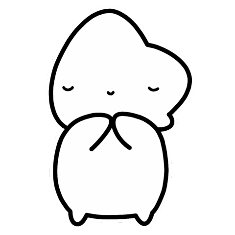 Happy Illustration Sticker