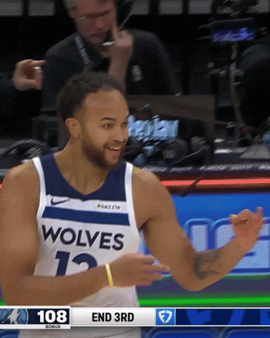 Celebration Nba GIF by Minnesota Timberwolves