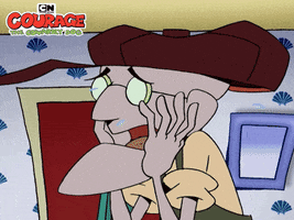 Courage The Cowardly Dog Crying GIF by Cartoon Network