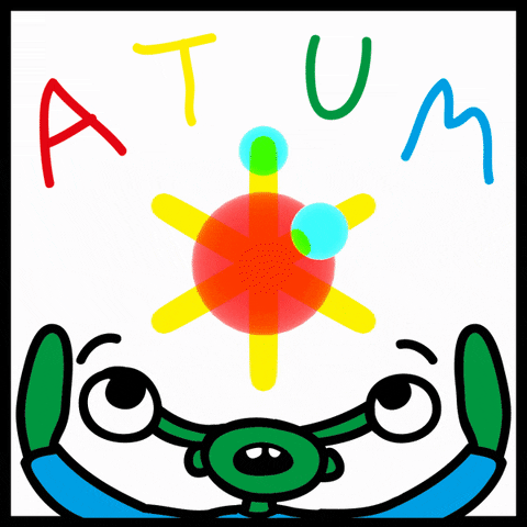 Atom GIF by Pushopian