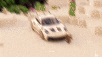 Desert Porsche GIF