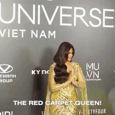 Miss Universe Red Carpet Queen GIF
