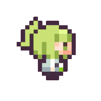 Walking Mintchan Sticker by Mintsphere