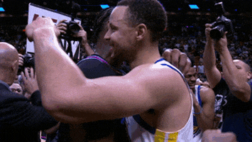 Golden State Warriors Hello GIF by NBA