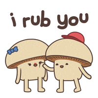 Rubbing I Love You GIF by mushroommovie