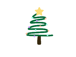 Merry Christmas Heart Sticker