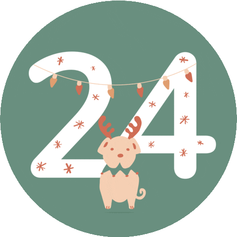 Advent Sticker by Wüfers