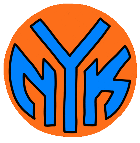 New York Basketball Sticker
