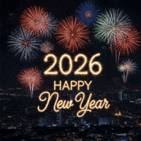 Happy New Year Hello GIF