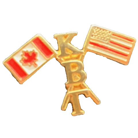 Canada Flags Sticker by Kappa Beta Gamma International Sorority
