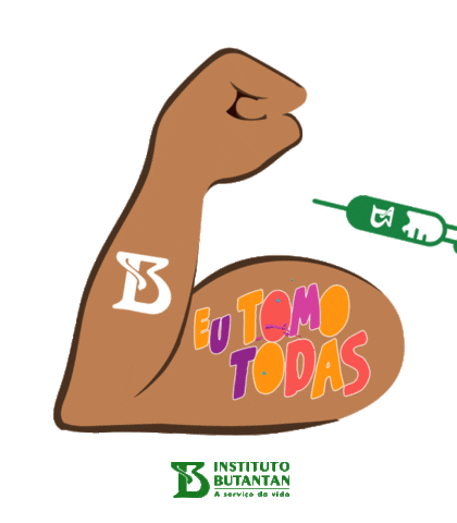 Vacina Bumbumtamtam Sticker by Butantan Oficial