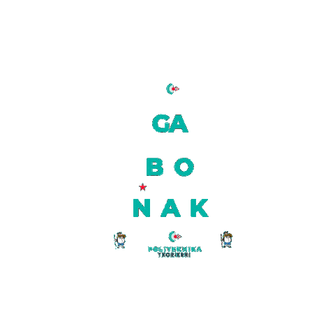 Gabonak Olentzero Sticker by Politeknika Txorierri