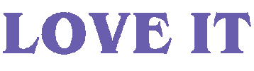 Love It Sticker