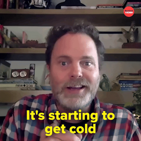 The Office Getting Cold GIF by BuzzFeed