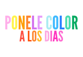 Happy Color Sticker by mamaQuilla Tejidos