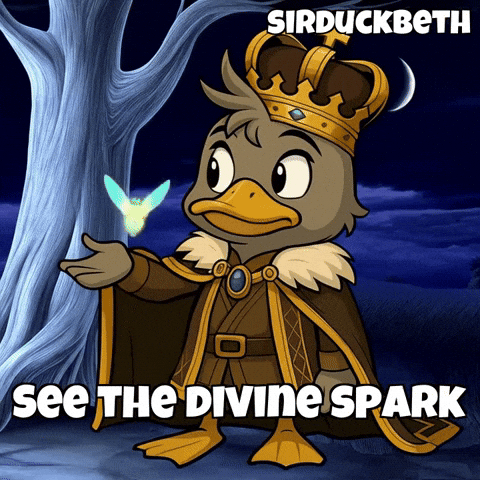 Peace Glow GIF by SirDuckbeth