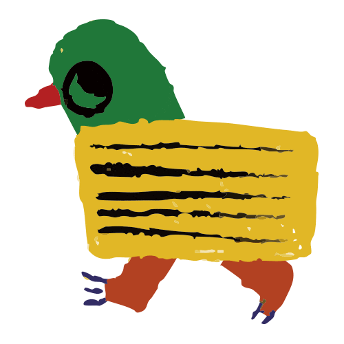 Festival Duck Sticker by Jeju Olle Trail