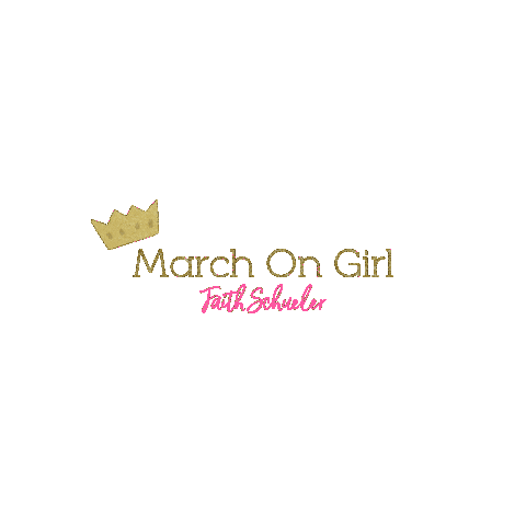 Queen Girl Power Sticker by Faith Schueler