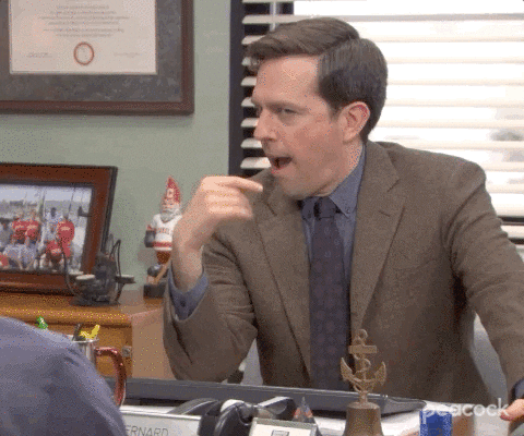 Giphy - Season 9 Reaction GIF by The Office
