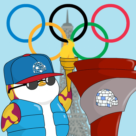 Olympic Games Sport GIF by Pudgy Penguins