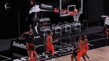 Lets Go Reaction GIF by WNBA