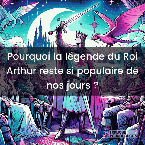 Roi Arthur Adaptations GIF by ExpliquePourquoi.com