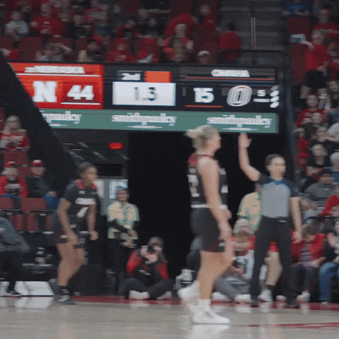 Womens Basketball Nebrasketball GIF by Huskers