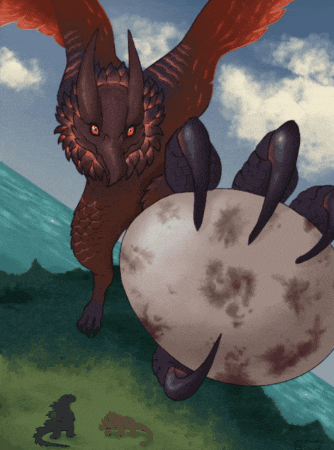 Catching King Of The Monsters GIF