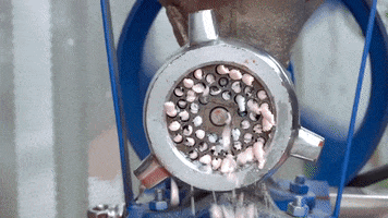 ExperimenMeatGrinder funny colorful meat soap GIF