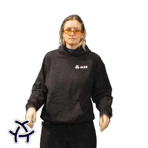 Happy Fun Sticker by ALEX Berlin