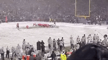 Nfl Snow GIF by Storyful