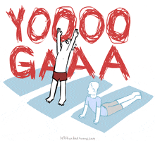 Image result for yoga gif