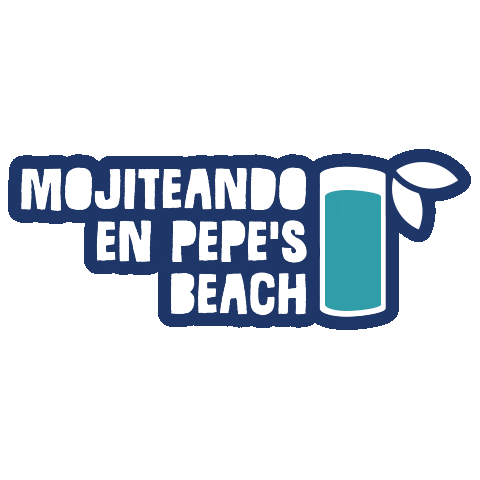 Summer Cocktail Sticker by Chiringuito Pepe's Beach