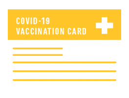 Card Vaccine Sticker by Mary Baldwin University