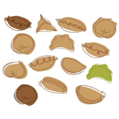 Empanadas Margarita Sticker