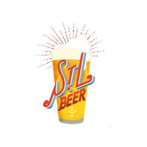 Beer Stl Sticker by St. Louis Brewers Heritage Foundation