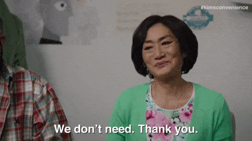 No Thank You Doctor GIF by Kim's Convenience